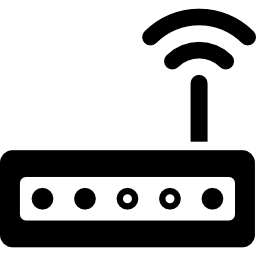 segnale del router icona