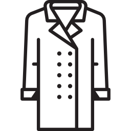 Мужское пальто иконка