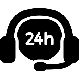 24 hours Support icon