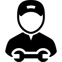 렌치가있는 자동차 icon