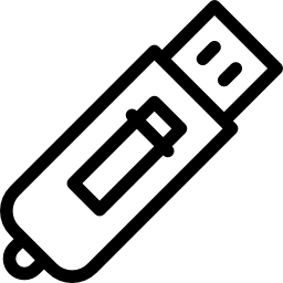 geneigter pendrive icon