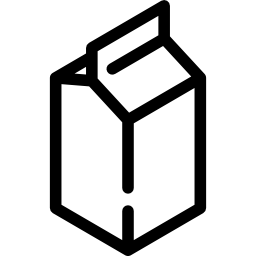 pudełko na mleko ikona