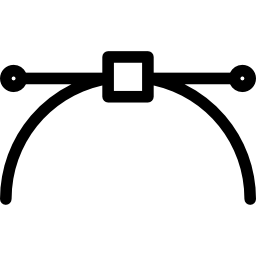 líneas vectoriales icono
