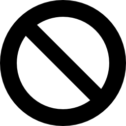 Banned Sign icon