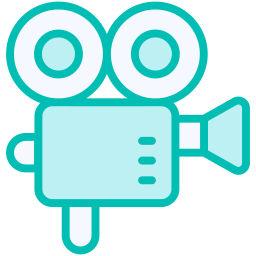 camara de video icono