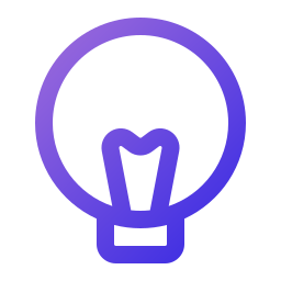 Light bulb icon