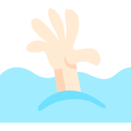 Drowning icon