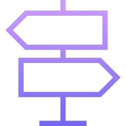 Signpost icon