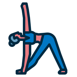 Yoga pose icon