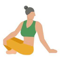 поза йоги иконка