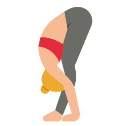 Yoga pose icon