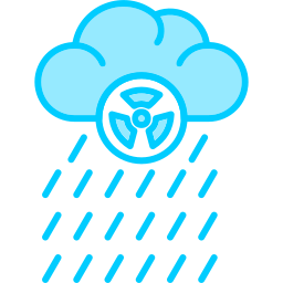 lluvia ácida icono