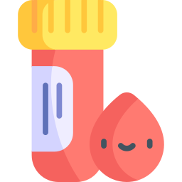 Blood test icon