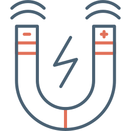 Magnetic field icon
