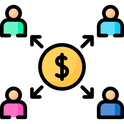 distribution Icône