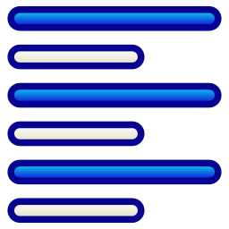 alignement à gauche Icône