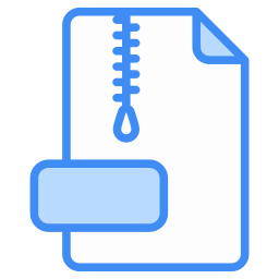 archivo zip icono