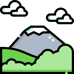 Hallasan mountain icon