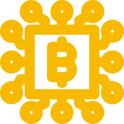 cadena de bloques icono