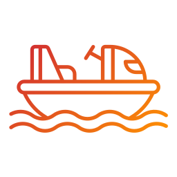 Бамперные лодки иконка