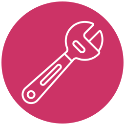 Pipe wrench icon