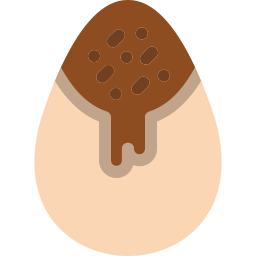 oeuf en chocolat Icône