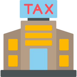 bureau des impôts Icône