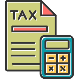 Расчет налога иконка