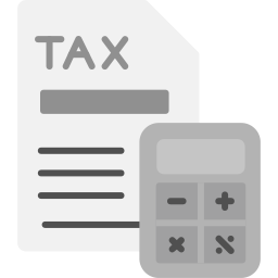 Tax calculate icon