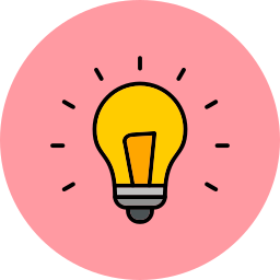 Idea bulb icon