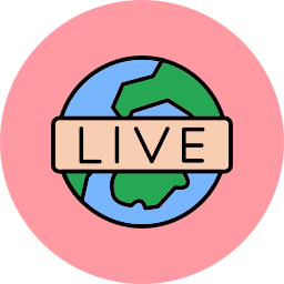 Live broadcast icon