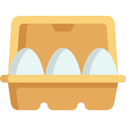Яичная коробка иконка
