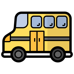 bus scolaire Icône