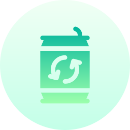 Recycle can icon