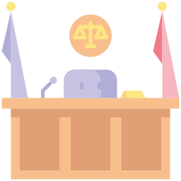 Зал суда иконка