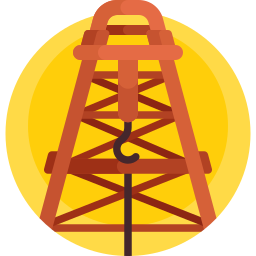 wieża naftowa ikona