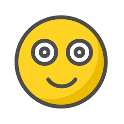 Smile emoticon icon