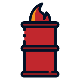 chimenea icono