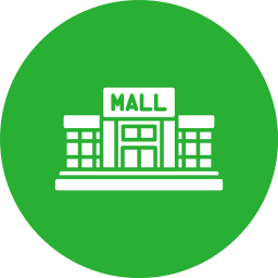 shopping center Ícone
