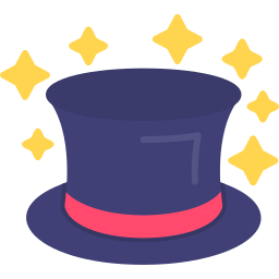 Волшебная шляпа иконка