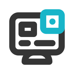 Action camera icon