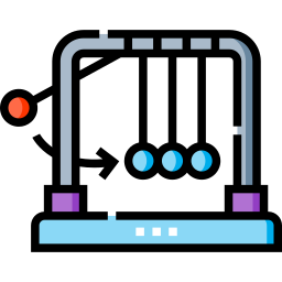 Newton cradle icon