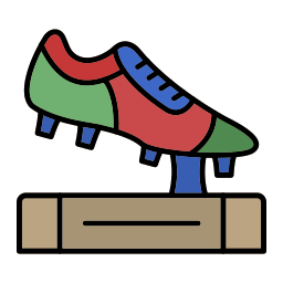 Golden boot icon