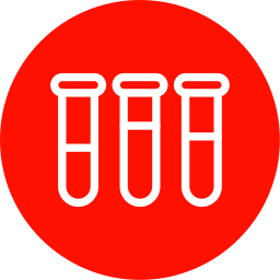 Test tubes icon