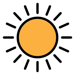 Sun icon