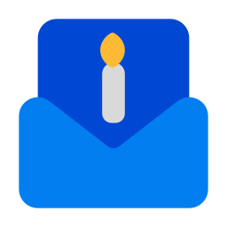 Birthday invitation icon