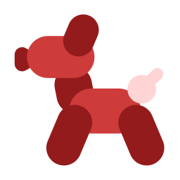 pallone per cani icona