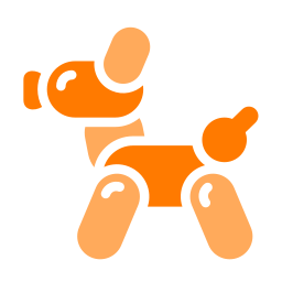 pallone per cani icona