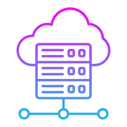 Cloud server icon