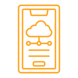 mobile cloud icon